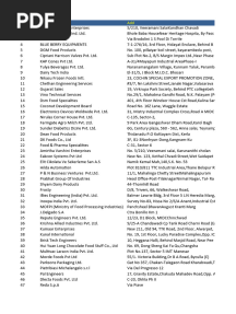 Dairy & Milk Products Data CD 2018