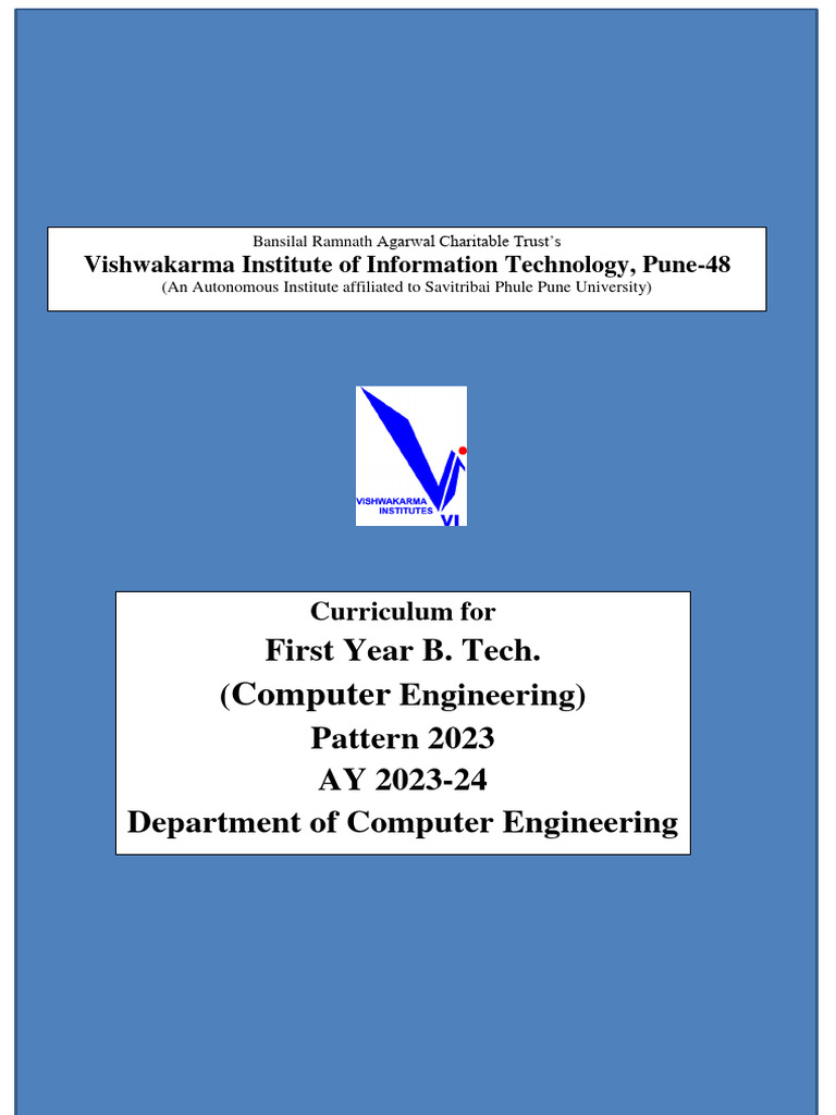 First Year BTech Computer Engineering Syllabus | PDF | World Wide Web ...