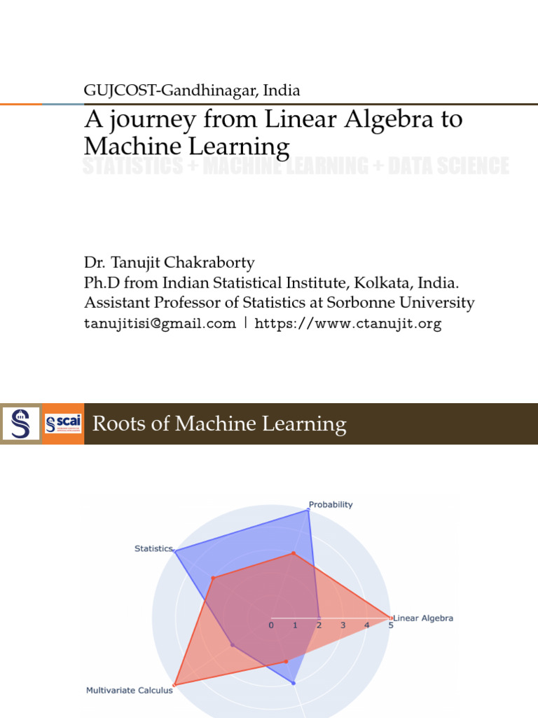 Linear Algebra in Machine Learning | PDF | Eigenvalues And Eigenvectors ...