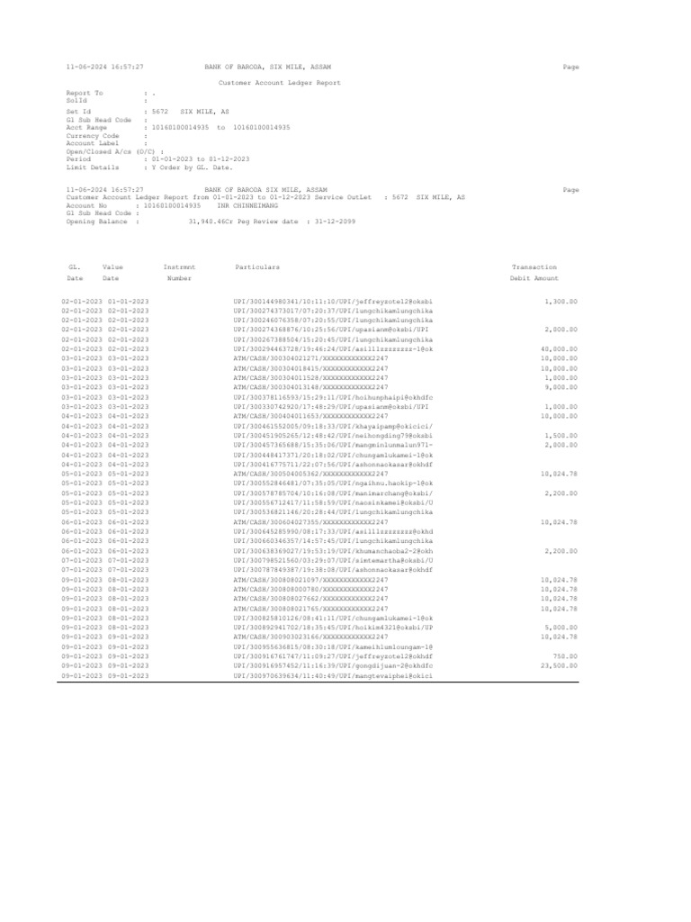 Chinmeimang account statement pdf debits and credits personal finance