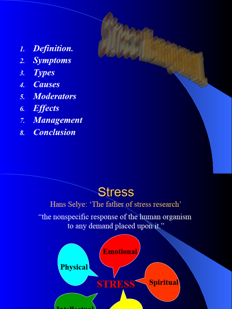 Understanding Stress: Causes, Effects, and Management | PDF | Stress ...