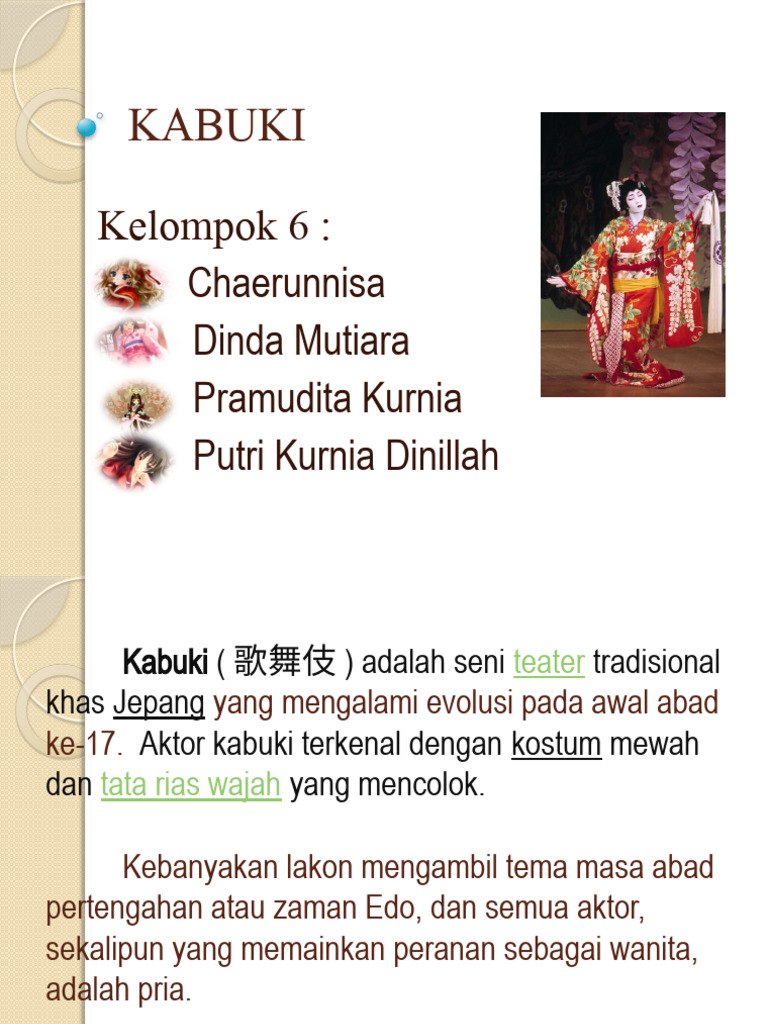 Kabuki | PDF