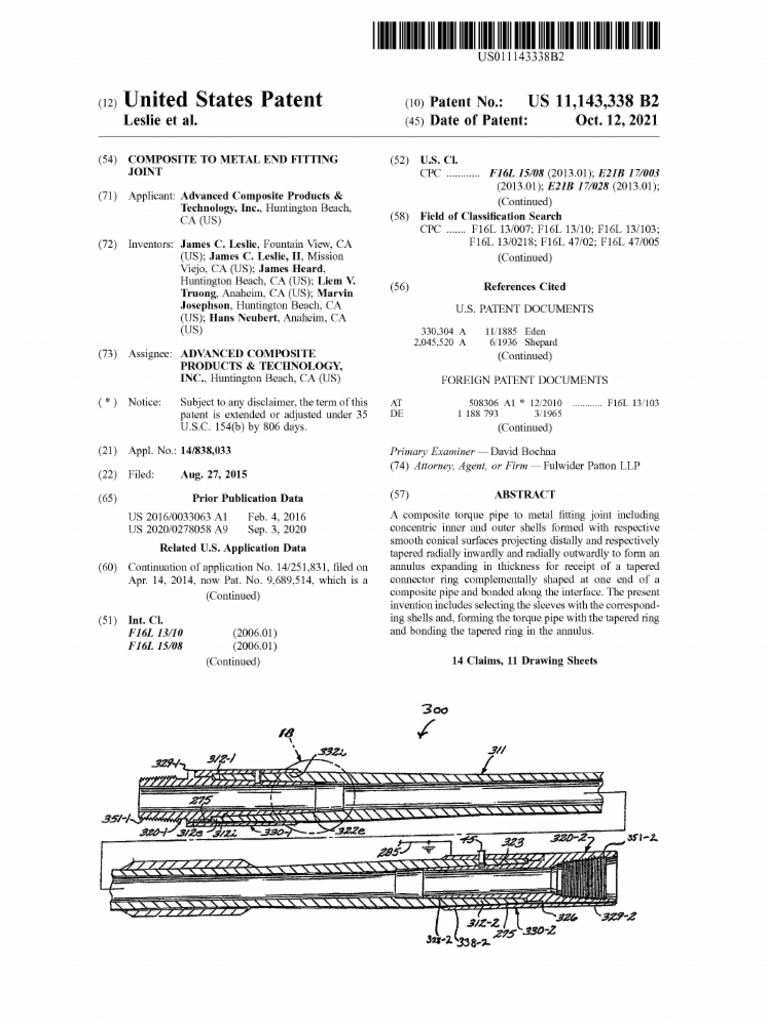 Patent 11143338 | PDF