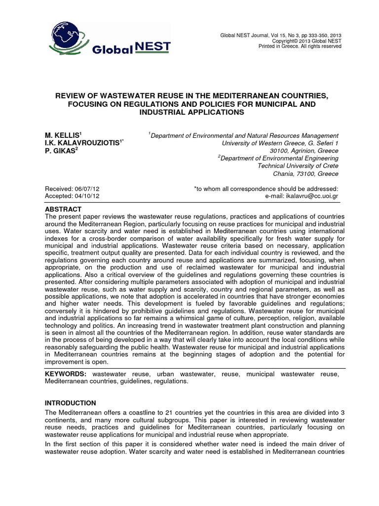 WATER REUSE A COMPREHENSIVE REVIEW visual data 2