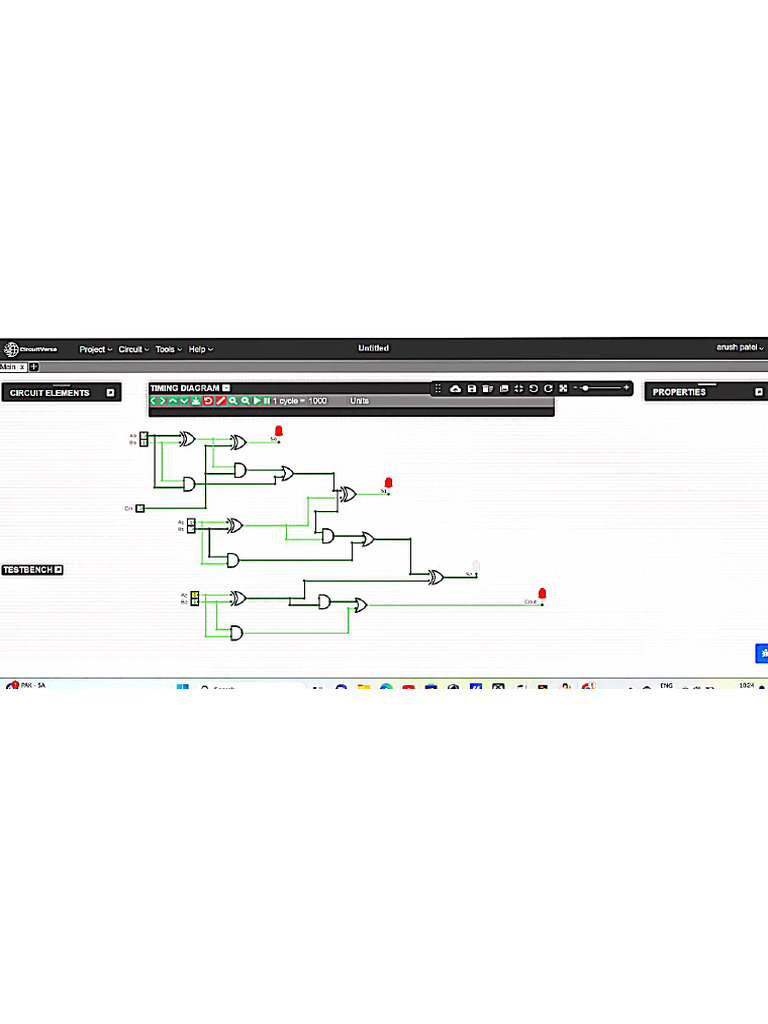 3 Bit Parallel Binary Adder | PDF