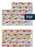 Calendario Laboral 5º Turno 1º Semestre Año 2.011