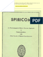 SPIRICOM - An Electromagnetic Etheric Communication System - George W Meek