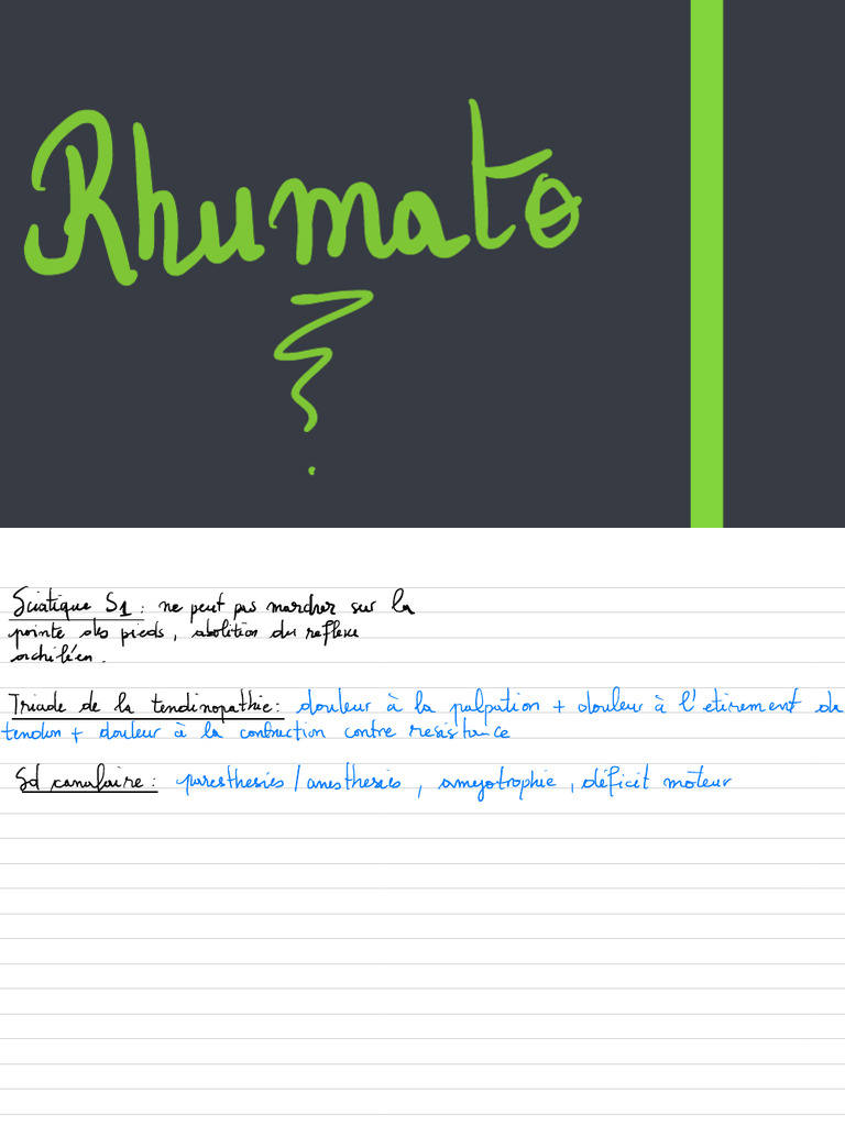 Rhumatismes et Arthrites Inflammatoires | PDF | Immunologie | Épidémiologie