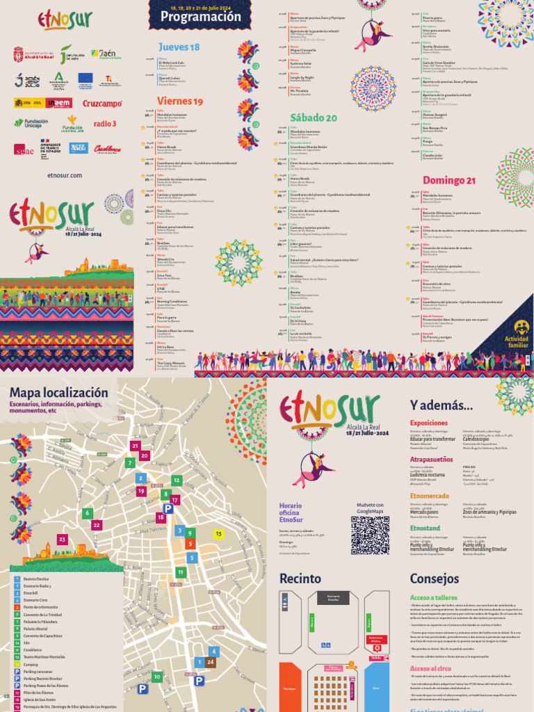 Programa de Mano Etnosur 2024 | PDF
