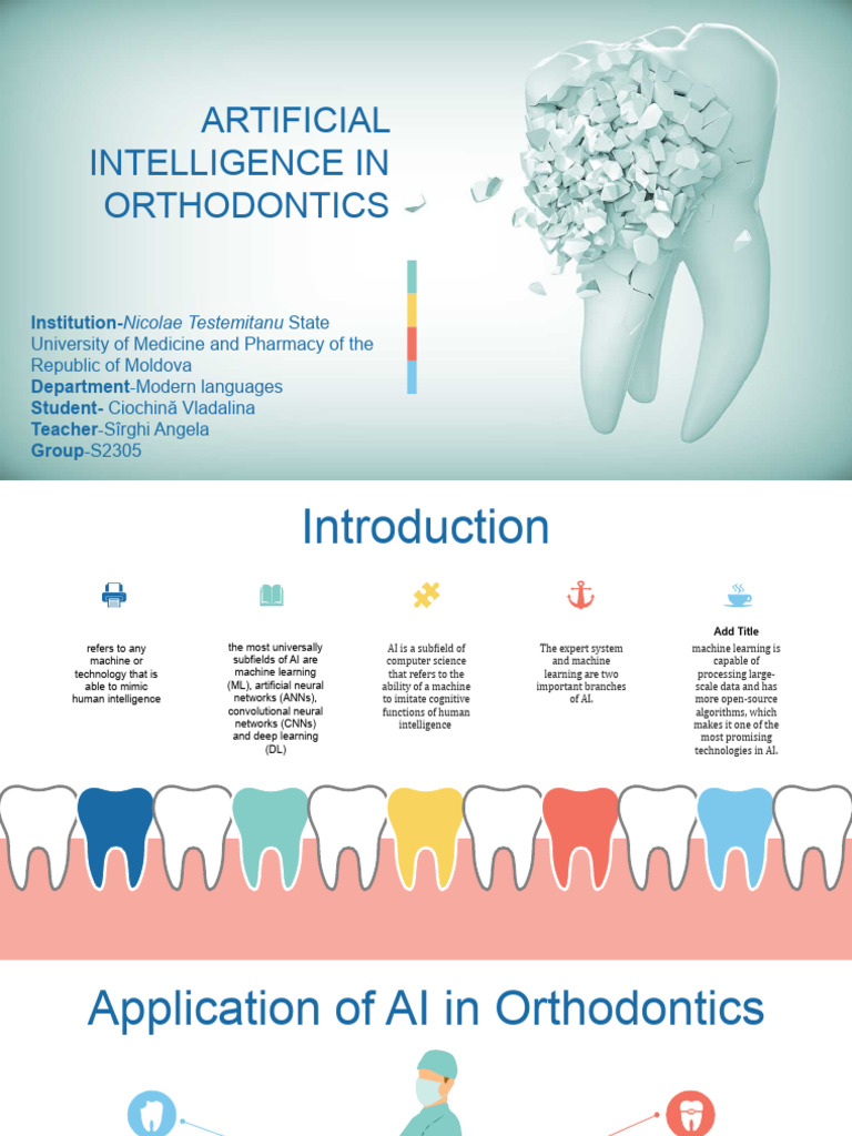 AI Applications in Orthodontics | PDF | Artificial Intelligence ...