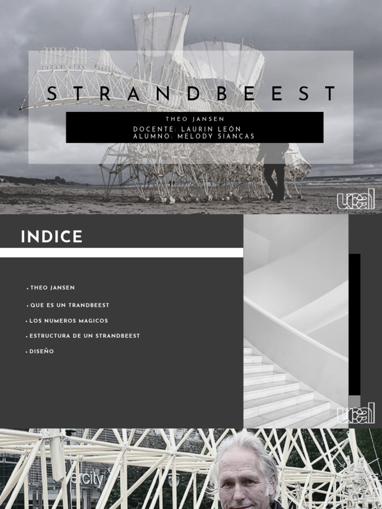 Theo Jansen y sus Strandbeests: Arte Cinético | PDF | Escultura ...