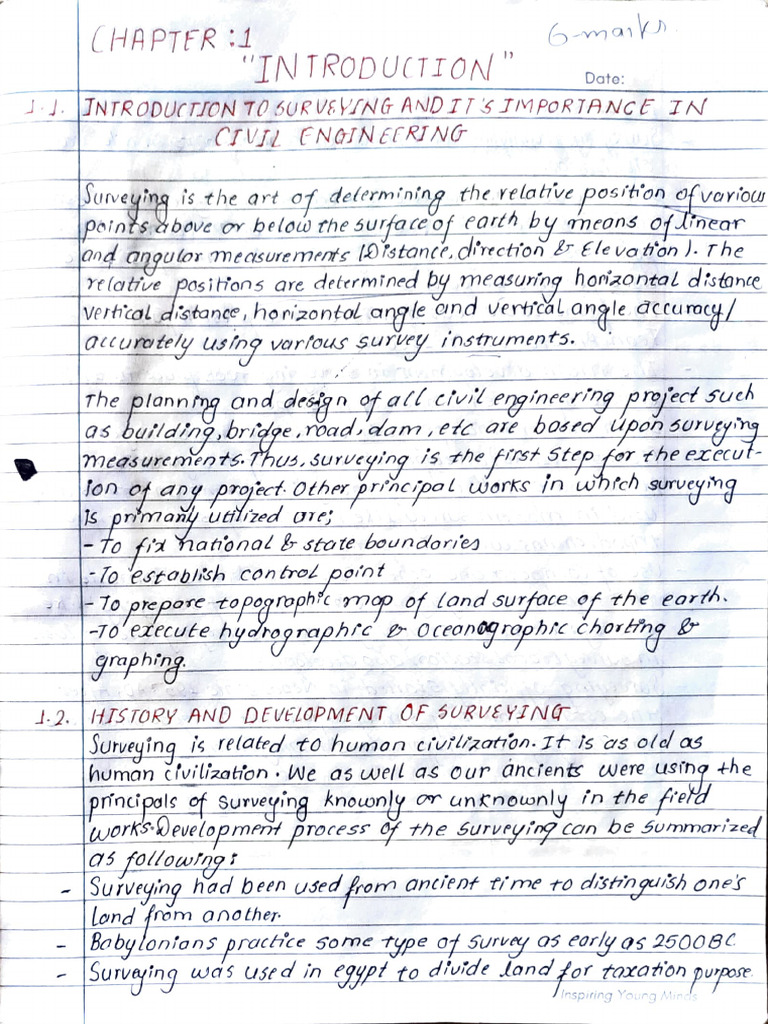 Riii Survey Note Pdf