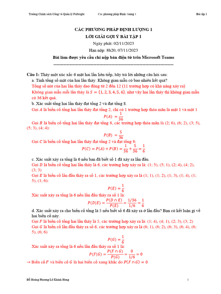 Assignment 1 - Solution 2024 01 04 15514637 | PDF