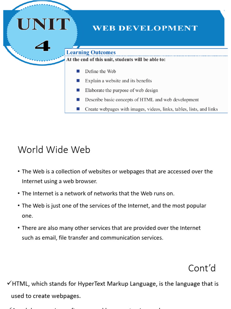Understanding the World Wide Web Basics | PDF | World Wide Web ...