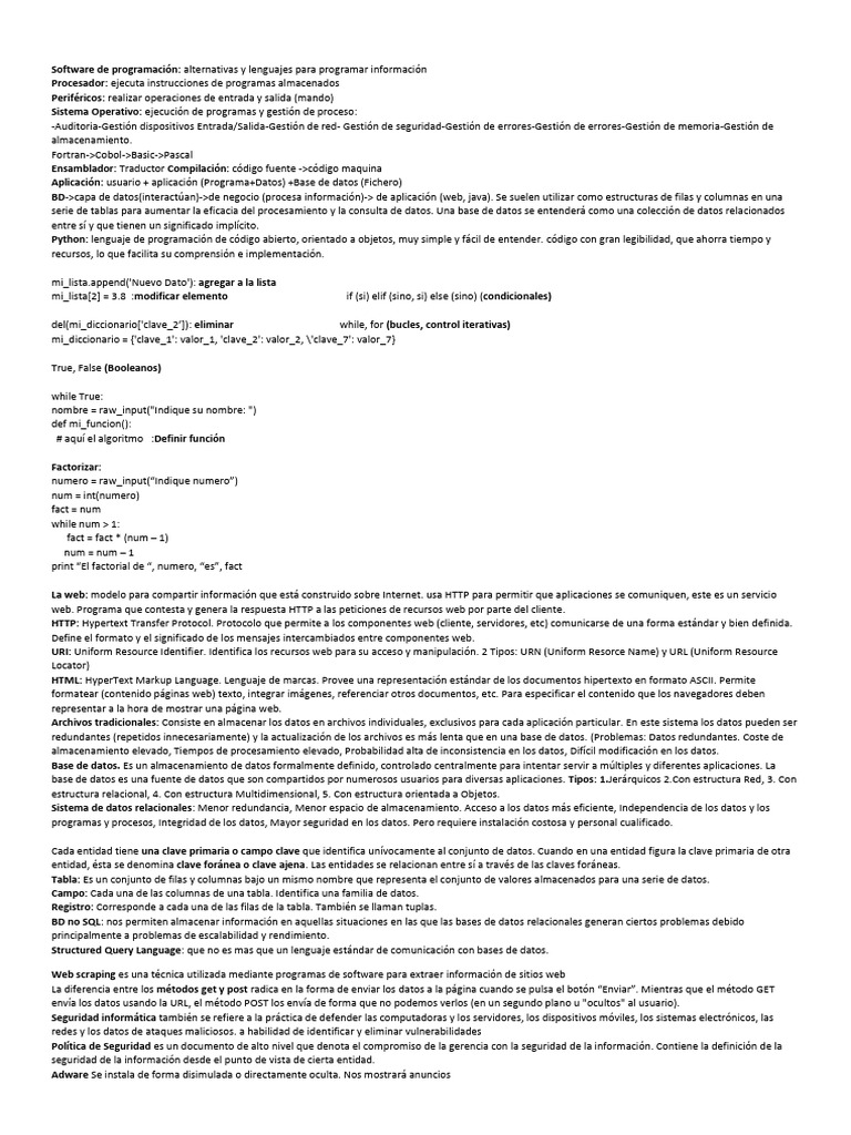 Apuntes pdf red mundial internet y web