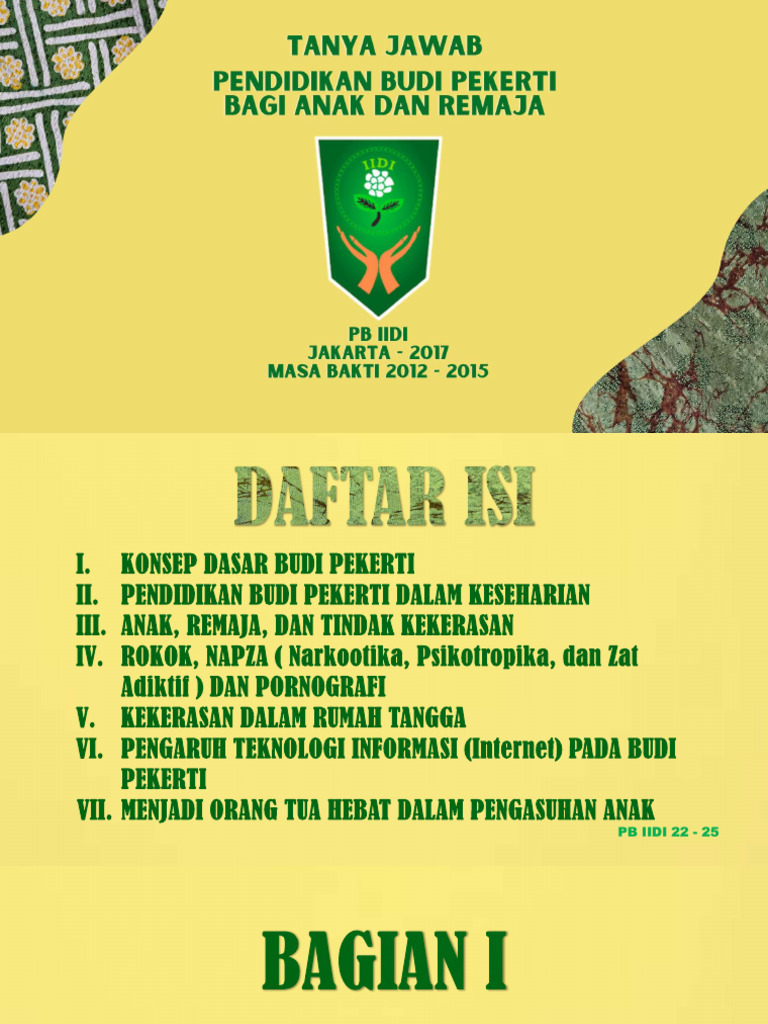 Materi Bbid 2024 | PDF