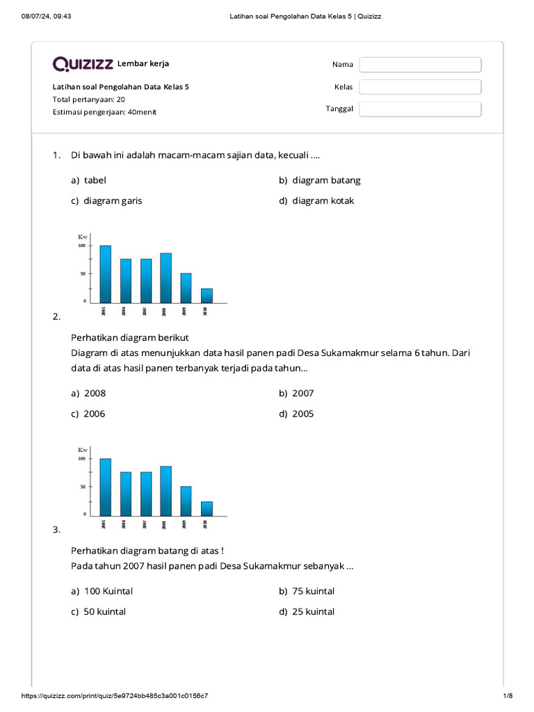 4 Rangkap Pengolahan Data | PDF