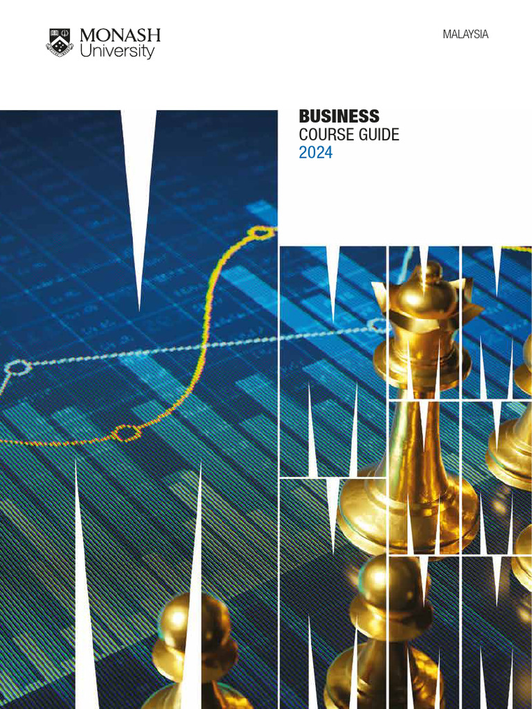 Monash Business Course Guide 2024 | PDF | Economics | Analytics