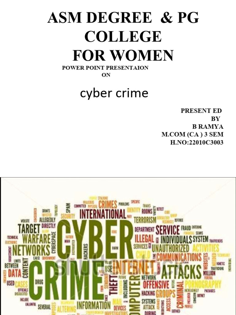Understanding Cyber Crime in India | PDF | Security | Computer Security