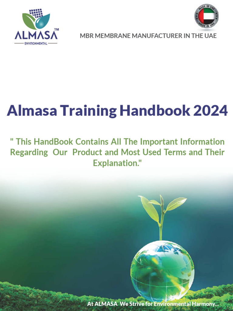 Almasa Wastewater Treatment Handbook 2024 | PDF | Sewage Treatment ...