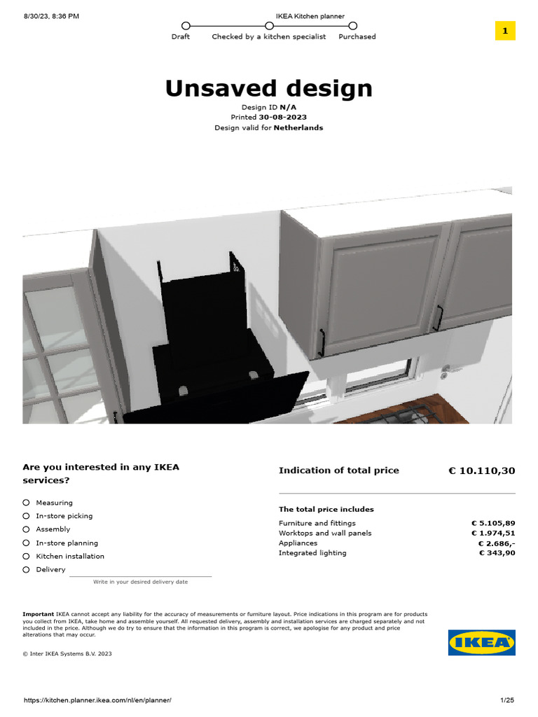 IKEA Kitchen Planner PDF Countertop