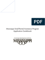 Mississippi Small Rental Assistance Program Application Guidebook