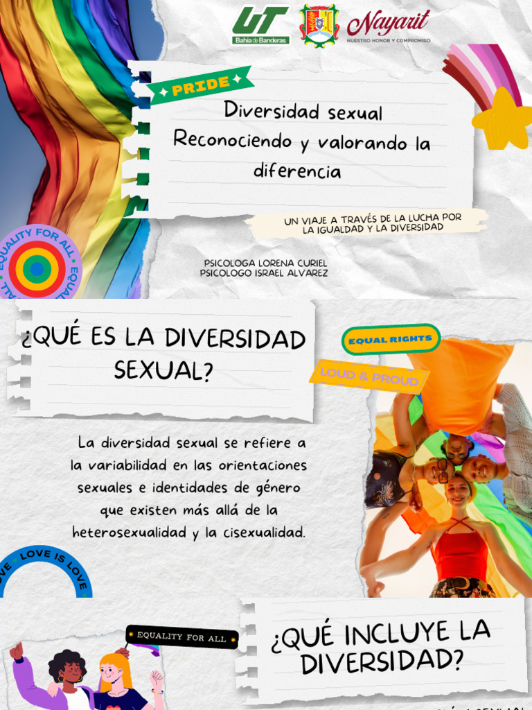 Diversidad Sexual Reconociendo y Valorando La Diferencia | PDF ...