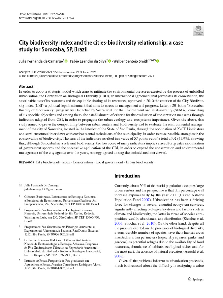 artigo-2-ecologia-do-ambiente-urbano-pdf-biodiversity