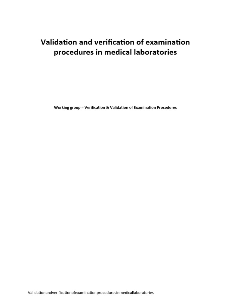 Verification And Validation Pdf Accuracy And Precision