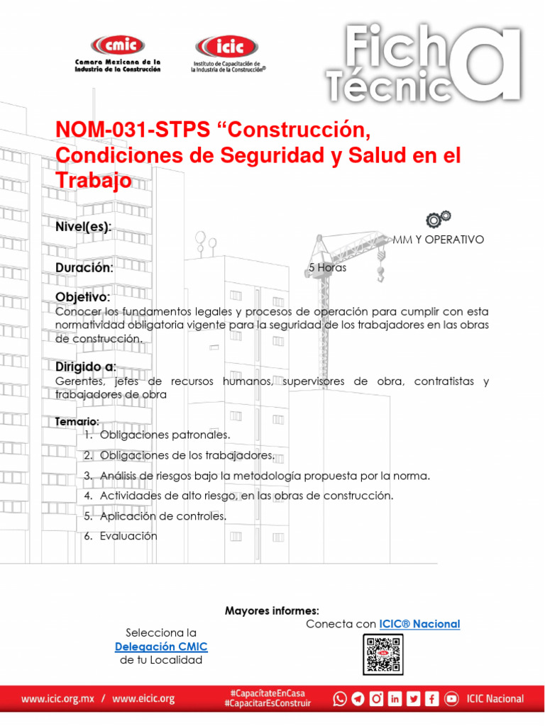 FT - Nom-031-Stps | PDF | Tecnología