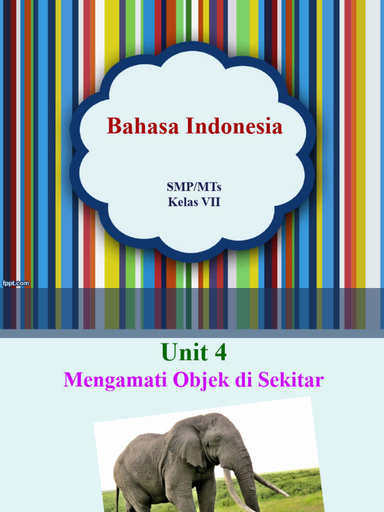 Unit 4 Semester 1 - Mengenal Objek Di Sekitar | PDF