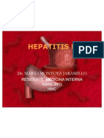 Hepatitis b Dr Montoya 1