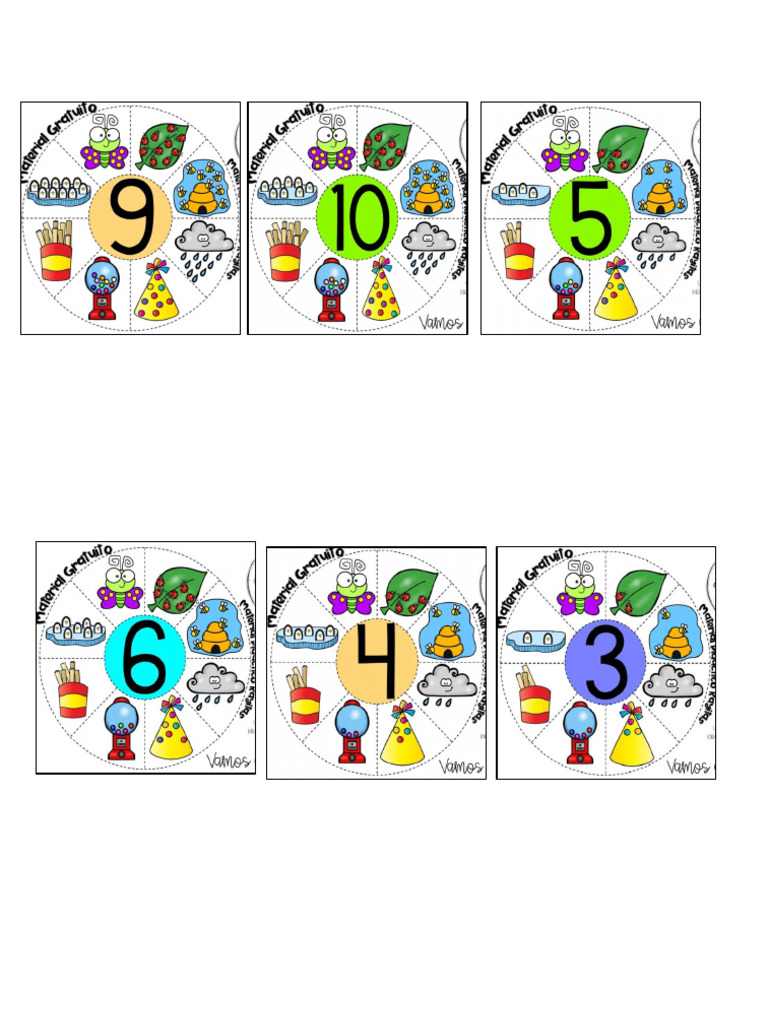 Circulos Del 1 Al 10 | PDF