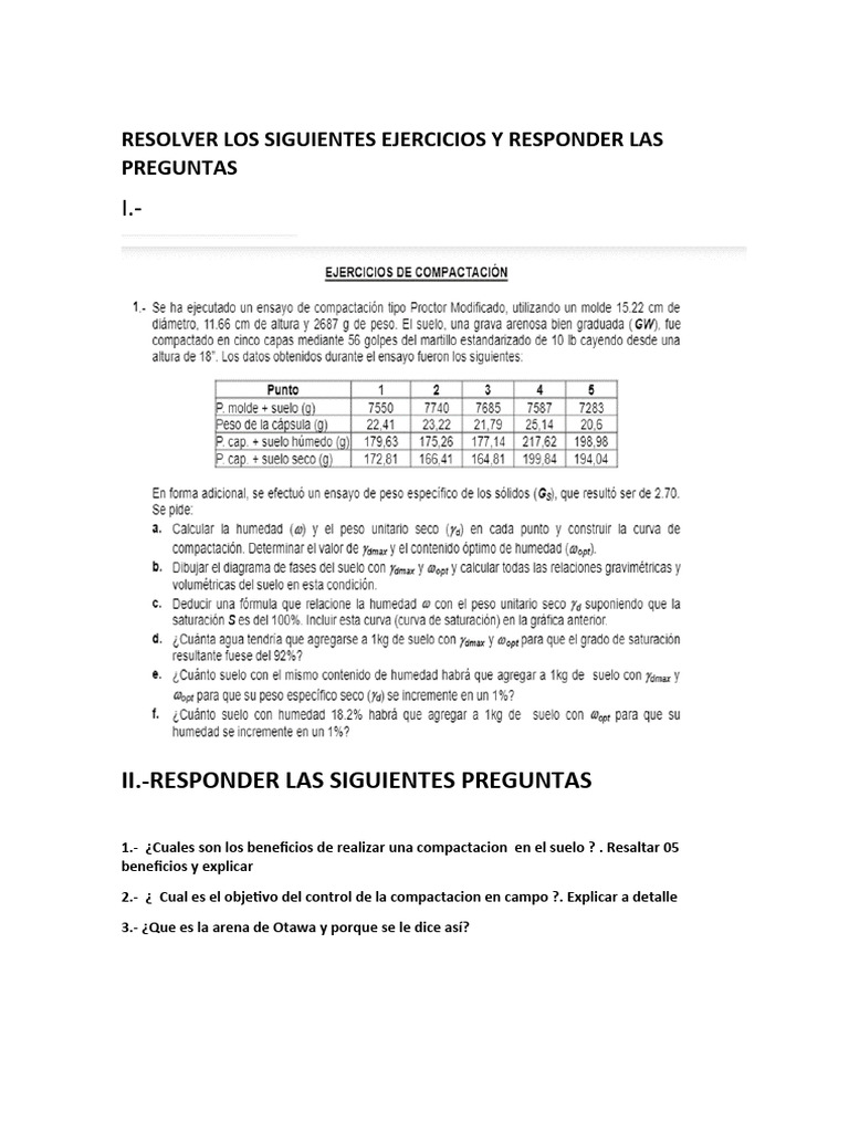 Resolver Los Siguientes Ejercicios y Responder Las Preguntas | PDF