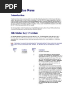 VSAM File Status Keys
