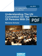 Un Rights For People WTH Disabilities