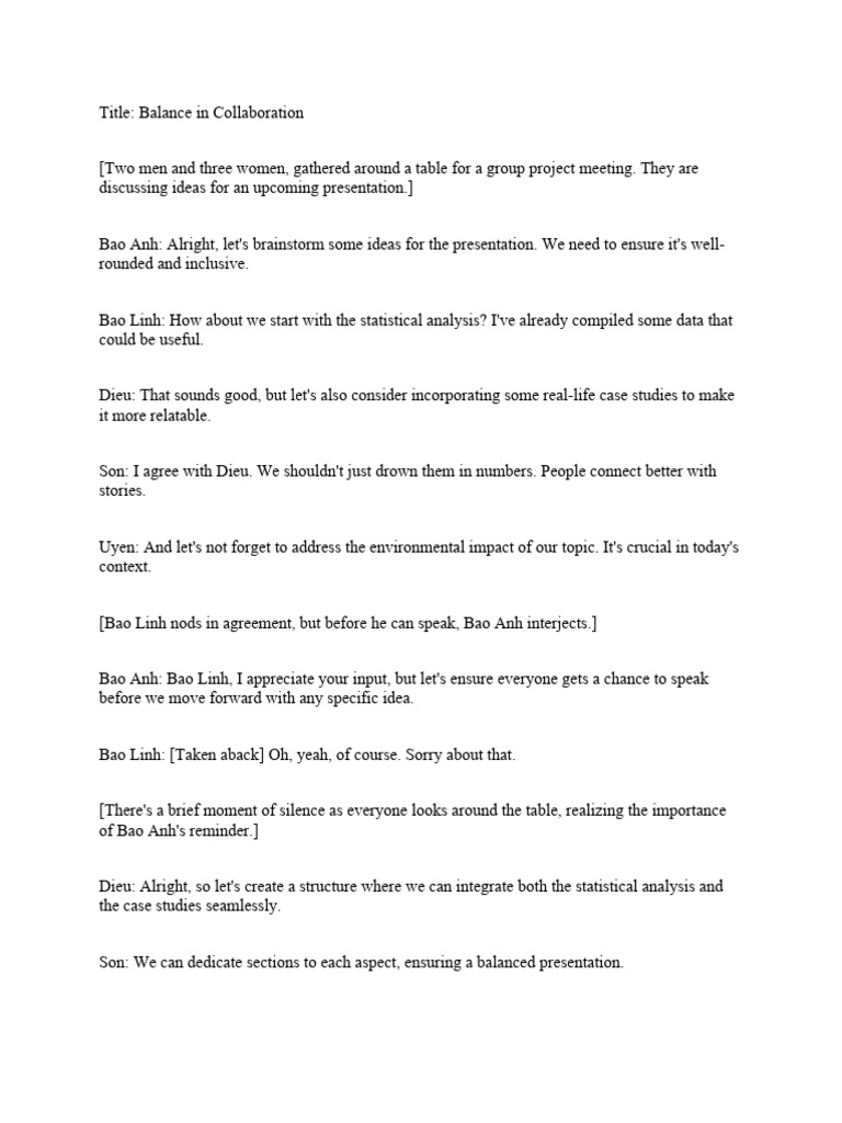 Project Conversation and Homework | PDF | Career & Growth