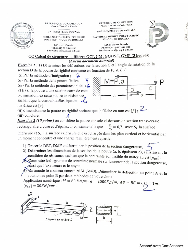 Correction RDM2 | PDF