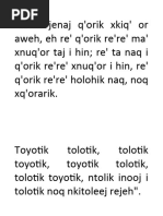 Vocabulario de útiles escolares en Kaqchikel | PDF | Home & Garden