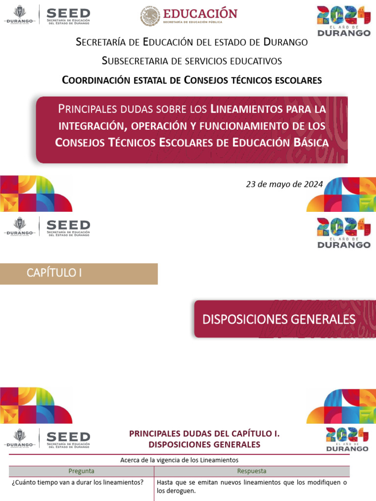 Dudas Lineamientos CTE | PDF | Educación de la primera infancia ...