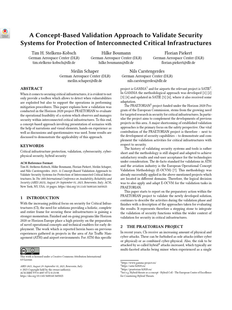 Praetorian Validation Approach | PDF | Computer Security | Security
