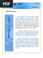 Sap Practice: Sap Ecc5 Ecc6 SCM CRM SRM Netweaver Suite of Products