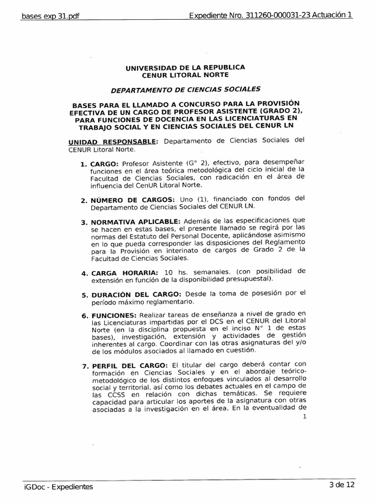 Bases 31 | PDF