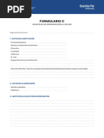 Formulario C - Solicitud de Intervención A Los Ese