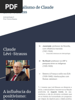 Slides - O Estruturalismo de Lévi-Strauss (Dosse)