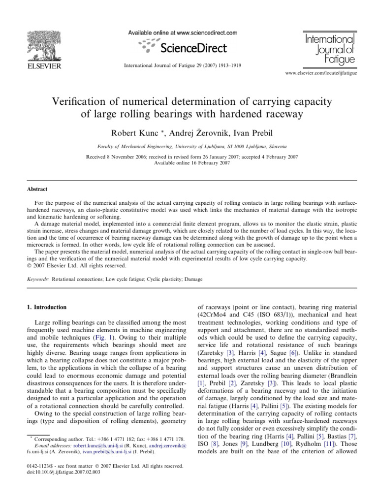 Numerical Analysis of Bearing Capacity | PDF | Stress (Mechanics ...