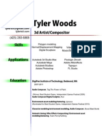 Tyler Woods Resume