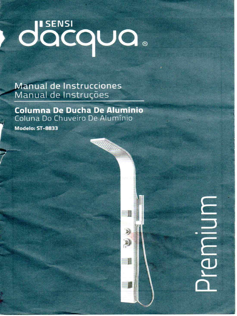 Manual Columna de Ducha | PDF