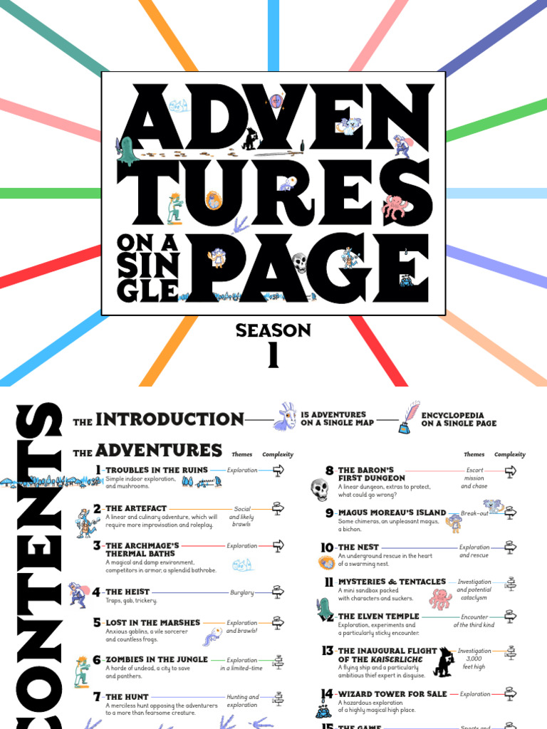 15 Quick Fantasy Adventure Ideas | PDF | Elf (Dungeons & Dragons ...