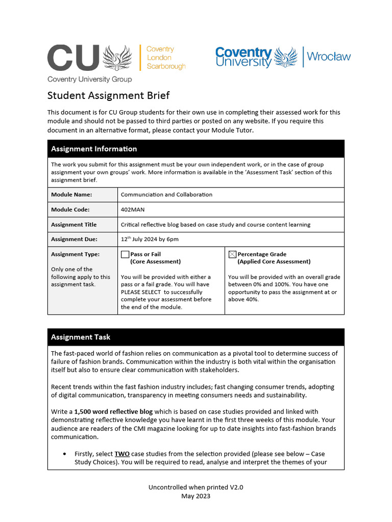 402man FT b6 cw1 1 | PDF | Critical Thinking | Methodology